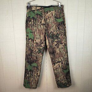 Vintage Cabela's Real Tree Camouflage Pants 36 Regular Made in USA